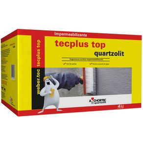 Tudo sobre 'Tecplus Top 4kg Cinza Quartzolit'