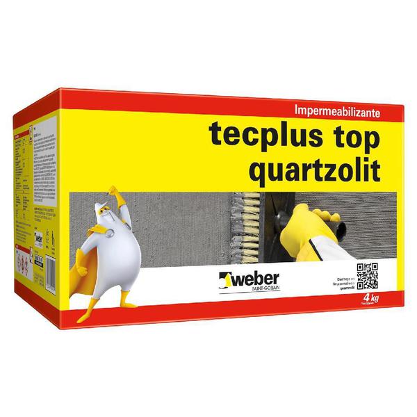 Tecplus Top 4kg Cinza Quartzolit