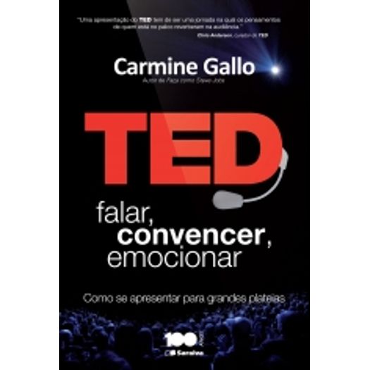 Ted - Falar Convencer Emocionar - Saraiva