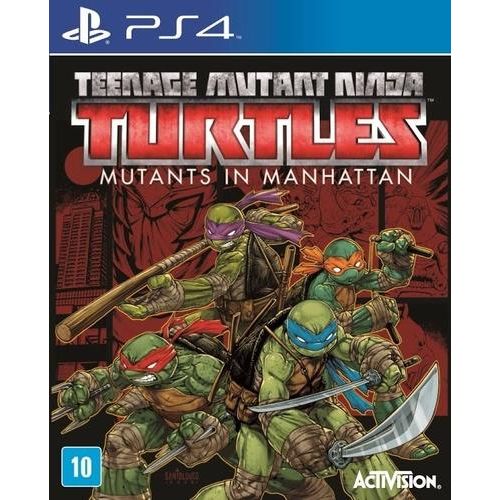 Teenage Mutant Ninja Turtles - Mutants In Manhattan (Ps4)