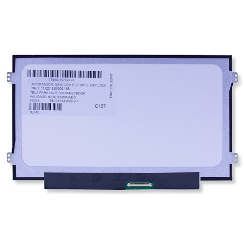 Tela 10.1" LED para Notebook Part Number LTN101NT08 | Brilhante