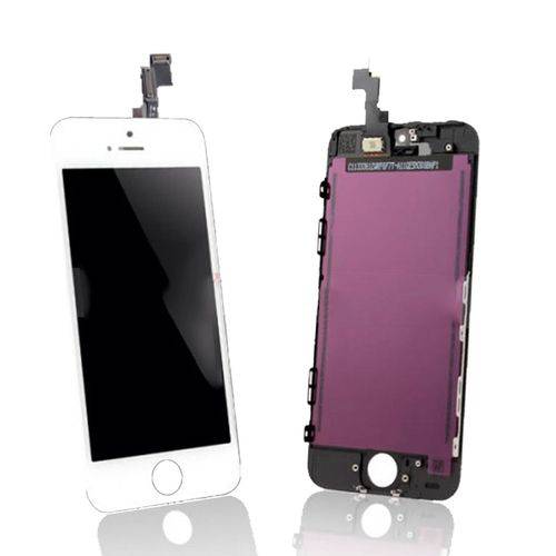 Tela Display LCD Touch Iphone 5s Branco