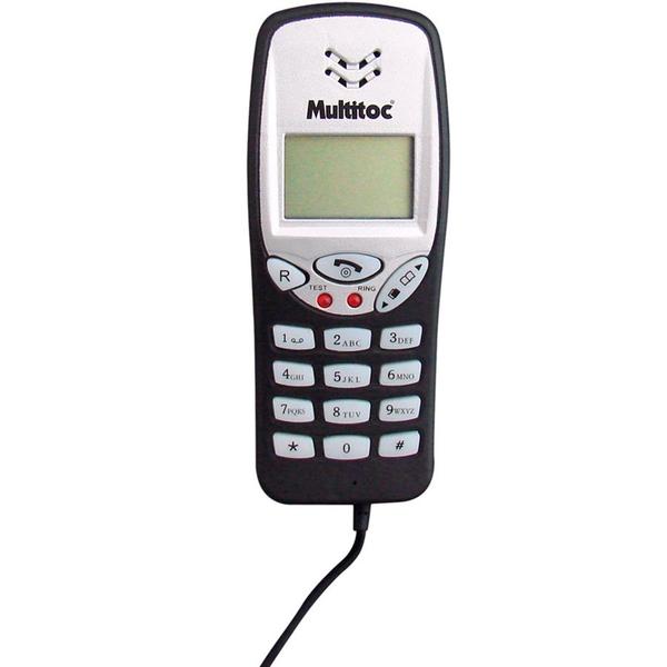 Telefone Badisco Digital Preto Mu256t Multitoc
