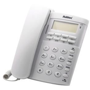 Telefone C/ Fio Multitoc C/ Identificador de Chamadas Office ID - Branco