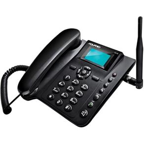 Telefone Celular de Mesa Quadriband Ca40 Preto Aquario
