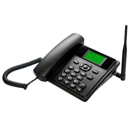 Telefone Celular Epfs11 Rural Fixo de Mesa Quadriband Dual Chip - Elsys