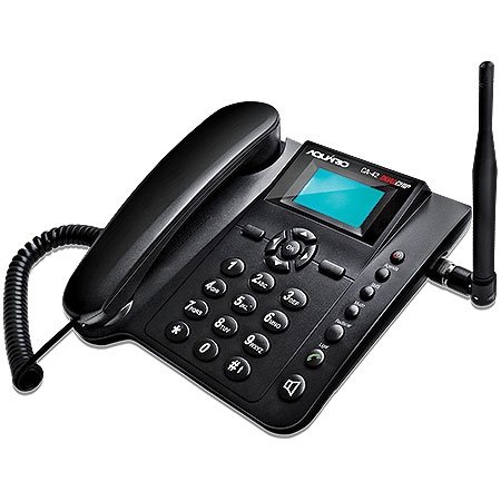 Telefone Celular Fixo de Mesa Aquário CA-42 Quadriband Dual Sim - Aquario