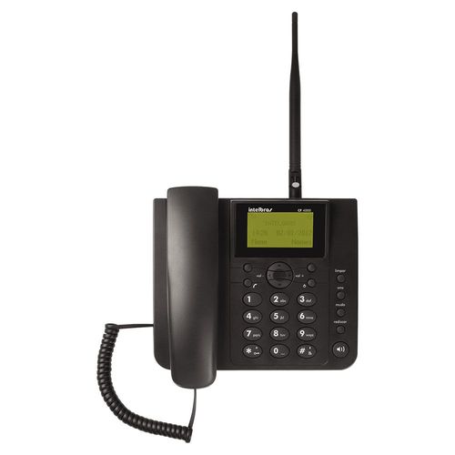 Telefone Celular Fixo de Mesa Intelbras Cf 4000 Quadriband