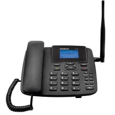 Telefone Celular Fixo Gsm Cfa 4211 Preto - Intelbras