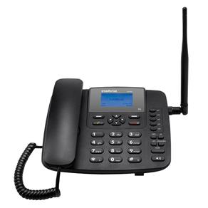 Telefone Celular Fixo Rural 3g com Bina Intelbras Cf 6031