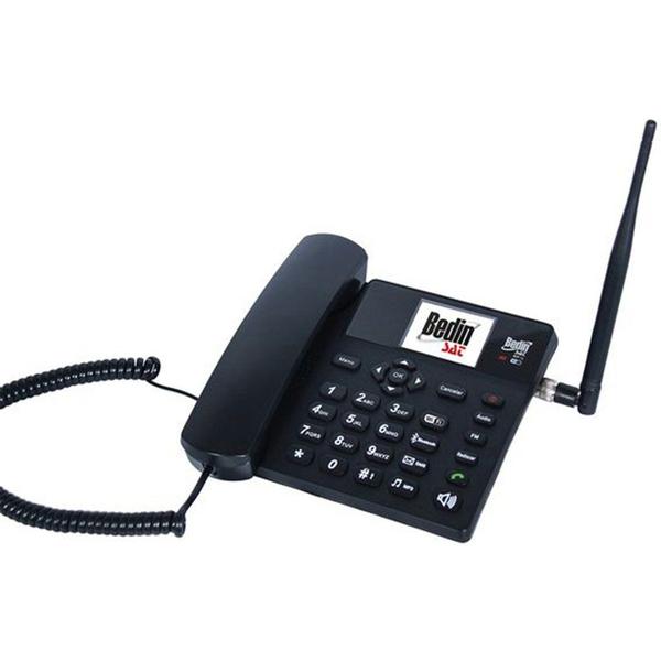 Telefone Celular Rural Fixo de Mesa 3g e Wifi 5 Bandas - Bdf-12 - Bedin Sat