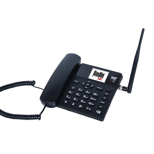 Telefone Celular Rural Fixo de Mesa 3g e Wifi 5 Bandas Bdf-1 - Bedin Sat
