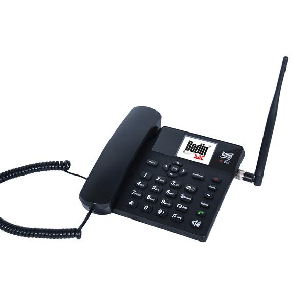 Telefone Celular Rural Fixo de Mesa 3g e Wifi 5 Bandas Bdf-1 - Bedinsat