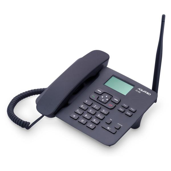 Telefone Celular Rural Fixo de Mesa Quadriband 850/900/1800/1900 Mhz Ca40s - 137