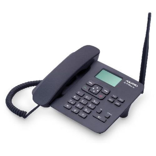Telefone Celular Rural Fixo de Mesa Quadriband 850/900/1800/