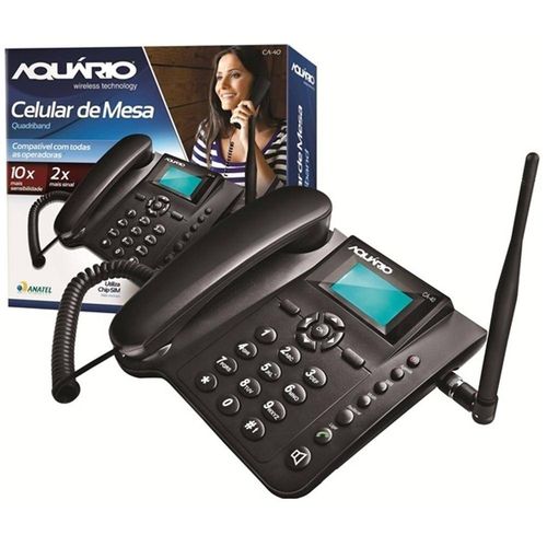 Telefone Celular Rural Urbano Ca 40 Aquario Quadriband