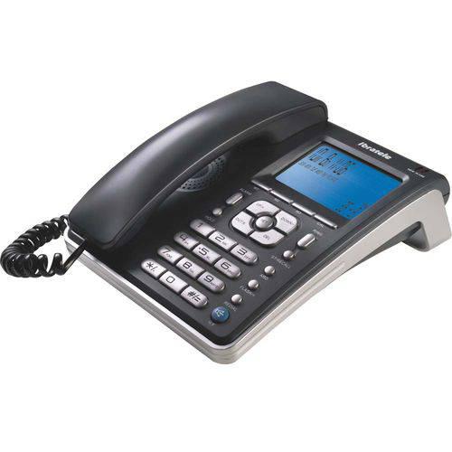 Telefone com Fio Identificador de Chamadas DTMF e FSK Ibratele