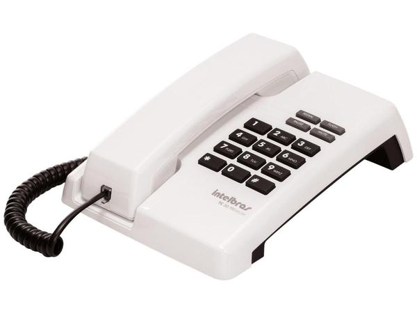 Telefone com Fio Intelbras TC 50 Premium - Branco