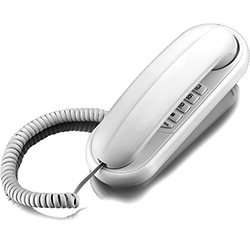 Tamanhos, Medidas e Dimensões do produto Telefone com Fio Modelo Gôndola TCF 1000 Branco - Elgin
