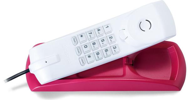 Telefone com Fio Tc 20 Intelbras ( Rosa )