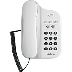 Tamanhos, Medidas e Dimensões do produto Telefone com Fio TC 500 Branco - Intelbras