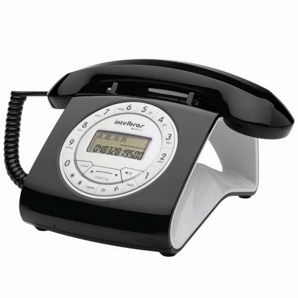 Telefone com Fio TC8312 Viva-Voz Preto - Intelbras