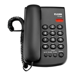 Telefone Com Fio Tcf 2000 Preto - Elgin