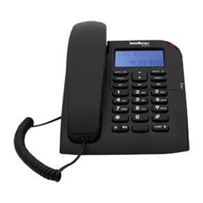 Telefone com Fio Viva Voz e Identificador de Chamadas - Intelbras -Tc60Id - Preto