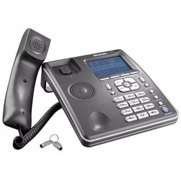 Telefone com Fio Identificador de Chamadas DTMF e FSK Ibratele