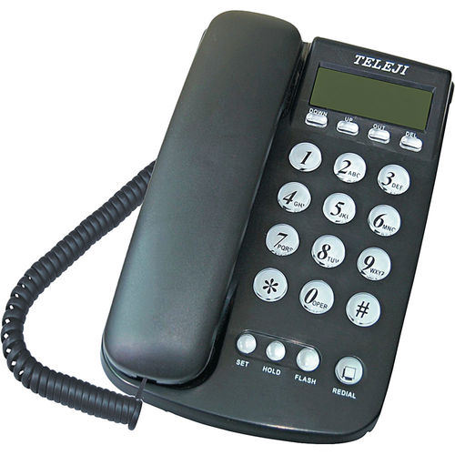 Telefone com Identificador Teleji 46 V5 Preto