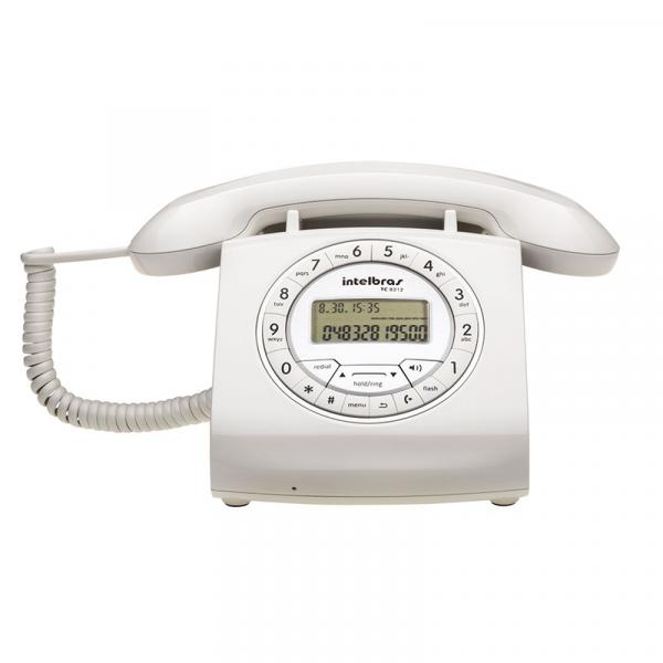 Telefone de Mesa Branco TC8312 - Intelbras