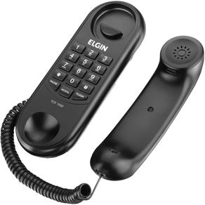Telefone de Mesa e Parede Elgin TCF1000 Gôndola - Preto