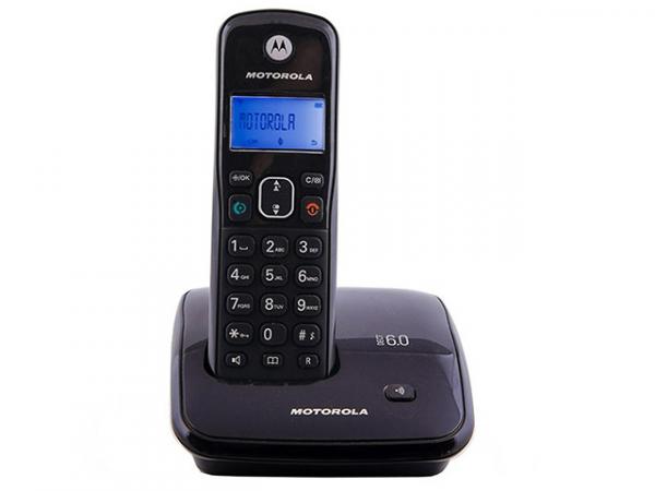 Telefone Digital Sem Fio Motorola Até 5 Ramais - Identificador de Chamadas AURI 3000 Viva-Voz
