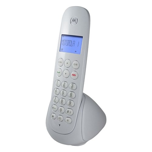 Telefone Digital Sem Fio Motorola Moto700w com Identificador de Chamadas Branco