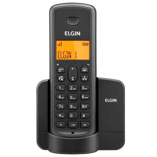 Telefone Elgin Tsf-8001 Sem Fio Preto