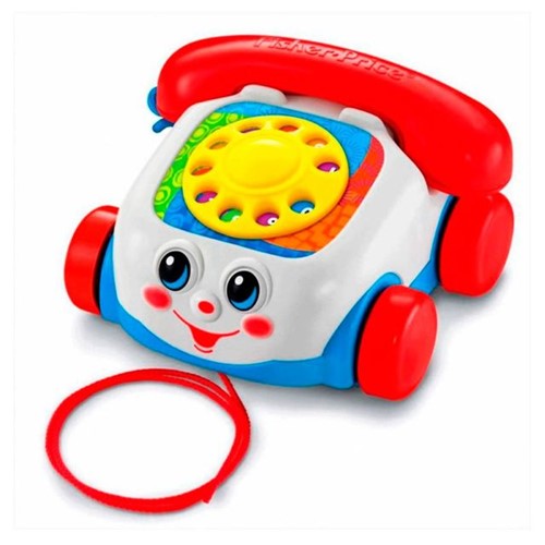 Telefone Feliz Infantil Didático Fisher-Price Colorido