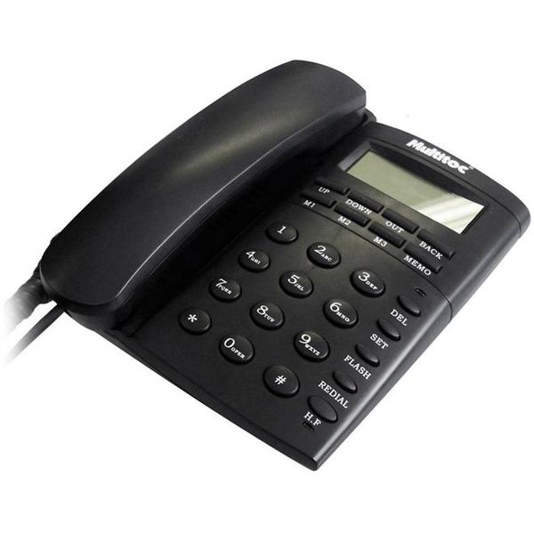 Telefone Fixo Office com Identificador de Chamadas Multitoc