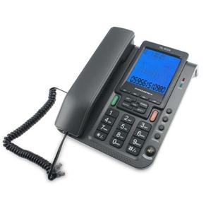 Telefone Fixo Powerpack TEL-8032.N Identificador de Chamadas