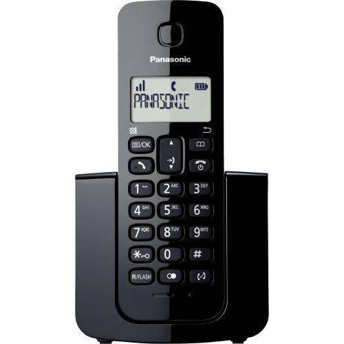 Telefone Fixo Sem Fio Panasonic Dect 6.0 1,9 Ghz Kx-tgb110lbb Preto