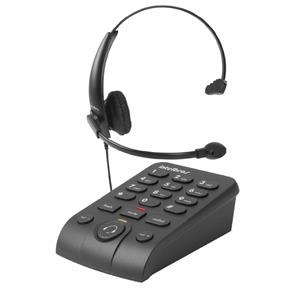 Telefone Headset Hsb 50 Intelbras para Operadores de Telemarketing, Área Comercial e Atendimento ao Cliente