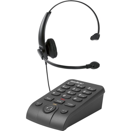 Telefone Headset para Telemarketing com Fio - Hsb-50 4013330 - Intelbr...