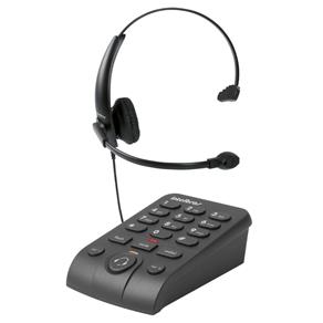 Telefone C/ Headset Profissional HSB50 - Preto - Intelbras