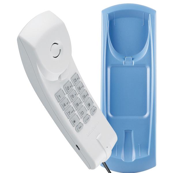 Telefone Intelbras TC 20 Cinza Ártico com Azul Sem Fio