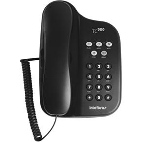 Telefone Intelbras Tc500 Preto