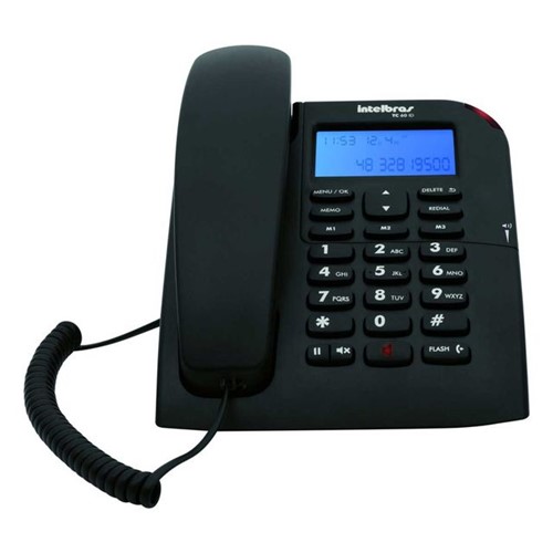 Telefone Intelbras TC60ID Preto