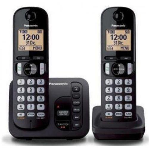 Tudo sobre 'Telefone Panasonic Kx-Tgc222 Secr. Bina 2 Fone.'