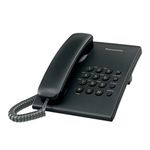 Telefone Panasonic Kx-ts500 com Fio Preto