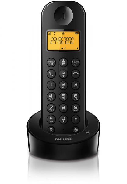 Telefone Philips D1301B DECT 6.0 2V 1FONE