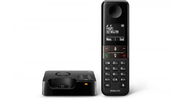 Telefone Philips D4551b Sem Fio com Secretaria Eletrônica