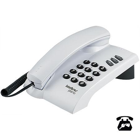 Telefone Pleno com Chave Cinza Ártico - Opção de Chave de Bloqueio - Funções Flash Redial Mute - 341